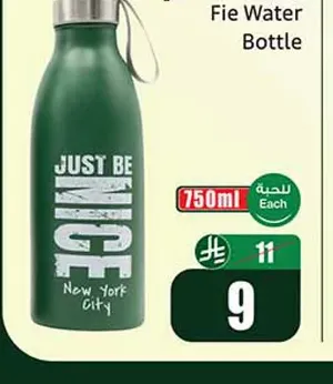 زمزمية ماء فيي 750 مل اخضر