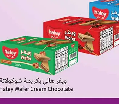 ويفر هالي بكريمة شوكولاتة 12×30 جم