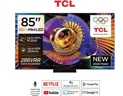تلفزيون TCL ذكي 85 بوصة ميني ليد