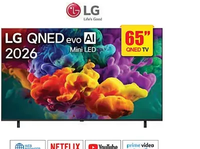 تلفزيون LG ذكي 65 بوصة QNED ميني ليد