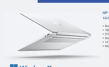 لابتوب HP اومني بوك 5 NG AI سناب دراغون